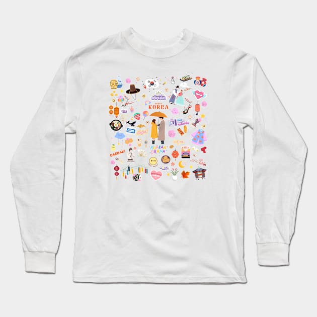 K-drama Long Sleeve T-Shirt by nelkrshop